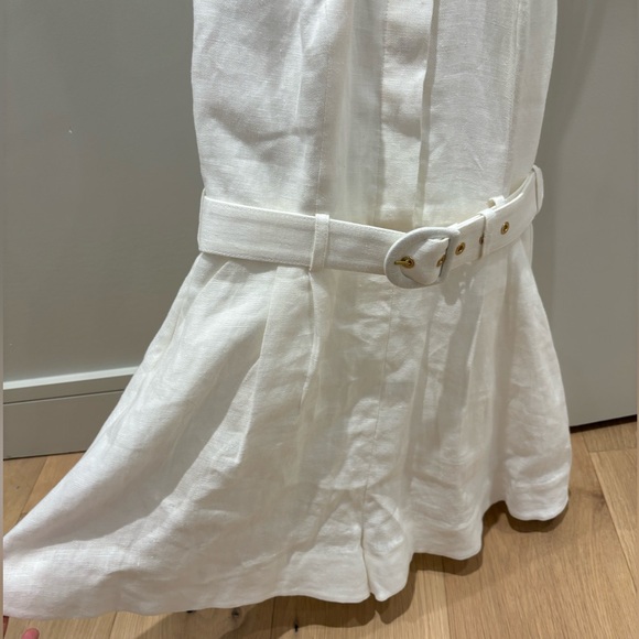 Zimmermann White Halter neck jumpsuit size 0 - Picture 5 of 10